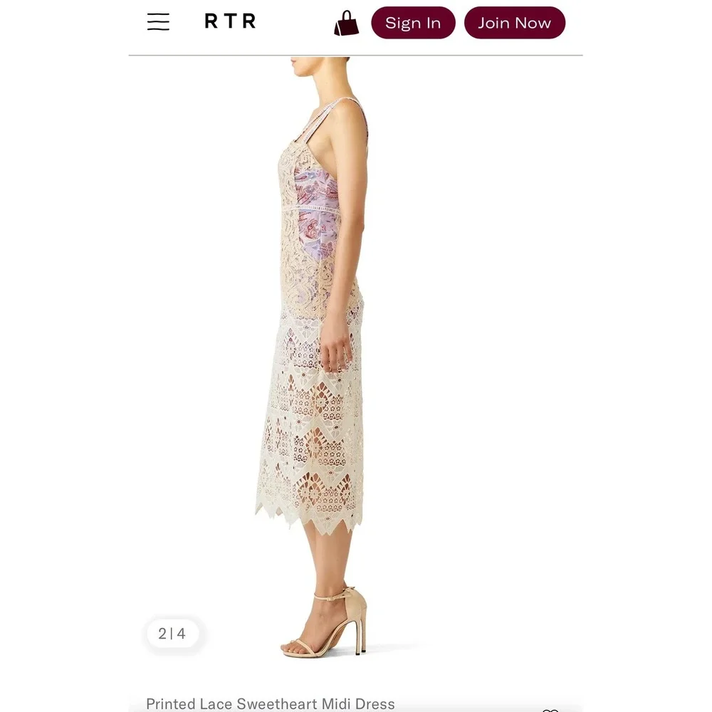 Free People Boho Crochet Festival Lace Paisley Maxi Dress Purple Size 10 Event